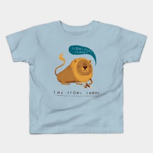 the lions share Kids T-Shirt